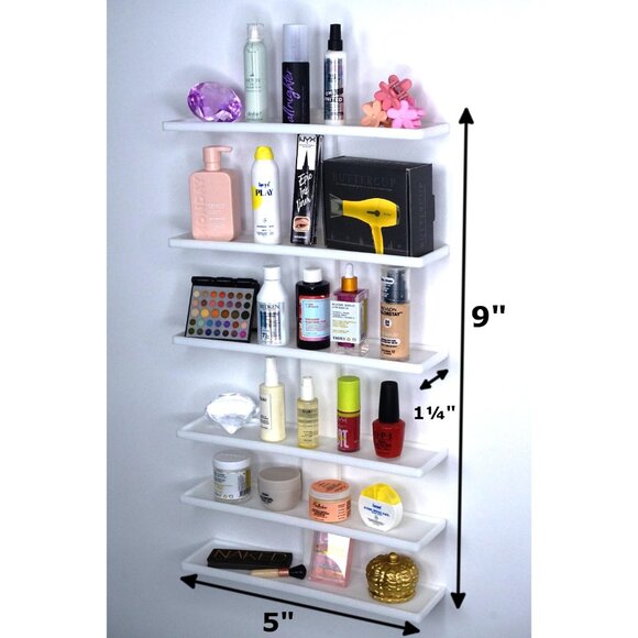Miniature Wall Mounted Display Shelf for ULTA Mini Brands - Custom 3D Printed - Picture 3 of 6